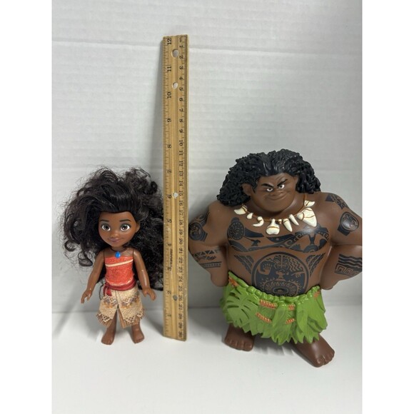 Disney Moana And Large Mega Maui Figure - Picture 4 of 5